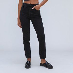 Everlane Original Cheeky Jean Coal 24 R